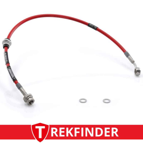 Stahlflexbremsleitung TREKFINDER für SUZUKI Jimny II...