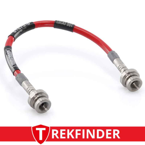 Stahlflexbremsleitung TREKFINDER für SUZUKI Jimny II...